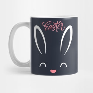 Bunny Face Easter Design Mug